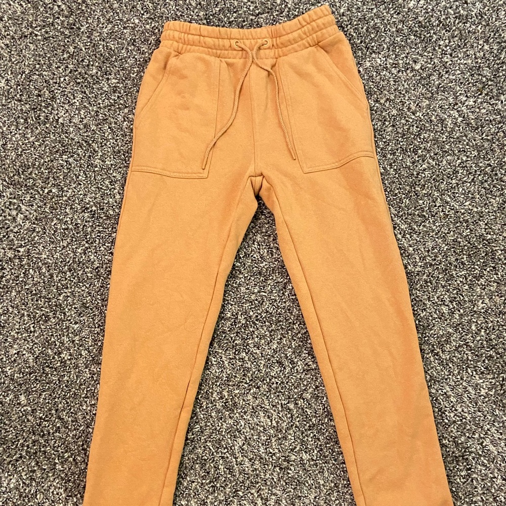 Yellow sweatpants